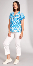 Load image into Gallery viewer, PERUZZI&lt;BR&gt;
Print Linen Top&lt;BR&gt;
67&lt;BR&gt;
