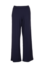 Load image into Gallery viewer, PERUZZI&lt;BR&gt;
Wide Leg Trousers&lt;BR&gt;
Navy&lt;BR&gt;
