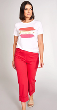 Load image into Gallery viewer, PERUZZI&lt;BR&gt;
Metallic Print Tee&lt;BR&gt;
6&lt;BR&gt;
