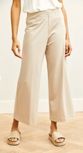 Load image into Gallery viewer, PERUZZI&lt;BR&gt;
Wide Leg Trousers&lt;BR&gt;
Cream&lt;BR&gt;

