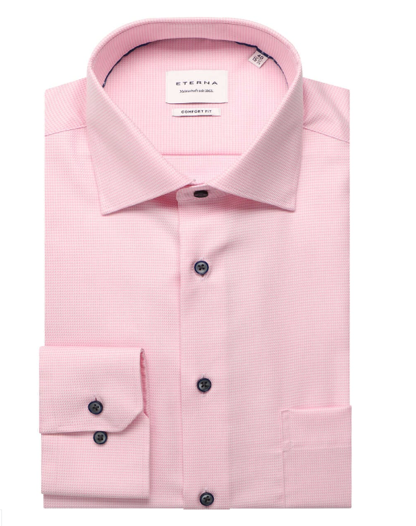 ETERNA<BR>
Long Sleeved Cotton Shirt<BR>
12 and 52<BR>
