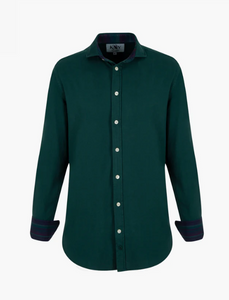 KOY CLOTHING<BR>
Haraka Long Sleeve Shirt<BR>
Green<BR>