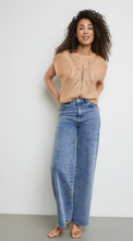 Load image into Gallery viewer, TAIFUN&lt;BR&gt;
Sleeveless Knit Top&lt;BR&gt;
Sand&lt;BR&gt;
