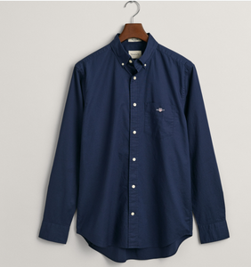 GANT<BR>
Poplin Long Sleeve Shirt<BR>
410, 455, 345, 662<BR>