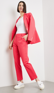 GERRY WEBER<BR>
7/8 Trousers with Creases<BR>
Watermelon<BR>