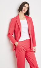 Load image into Gallery viewer, GERRY WEBER&lt;BR&gt;
Classic Blazer with Stretch Comfort&lt;BR&gt;
Watermelon&lt;BR&gt;
