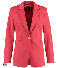 Load image into Gallery viewer, GERRY WEBER&lt;BR&gt;
Classic Blazer with Stretch Comfort&lt;BR&gt;
Watermelon&lt;BR&gt;
