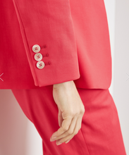 Load image into Gallery viewer, GERRY WEBER&lt;BR&gt;
Classic Blazer with Stretch Comfort&lt;BR&gt;
Watermelon&lt;BR&gt;
