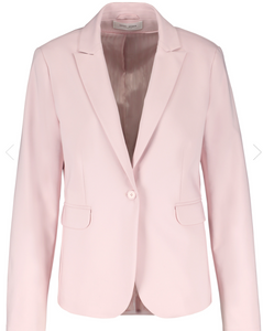GERRY WEBER<BR>
Elegant Blazer with Stretch Comfort<BR>
Pink<BR>