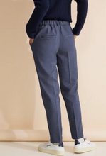 Load image into Gallery viewer, STREET ONE&lt;BR&gt;
Casual Fit Chinohose Trousers&lt;BR&gt;
Blue&lt;BR&gt;
