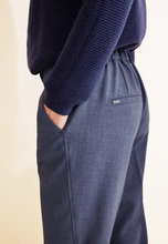 Load image into Gallery viewer, STREET ONE&lt;BR&gt;
Casual Fit Chinohose Trousers&lt;BR&gt;
Blue&lt;BR&gt;
