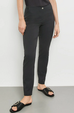 Load image into Gallery viewer, GERRY WEBER&lt;BR&gt;
Straight Fit Trousers&lt;BR&gt;
Black/Navy&lt;BR&gt;
