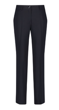 Load image into Gallery viewer, GERRY WEBER&lt;BR&gt;
Simple Trousers with Pressed Creases&lt;BR&gt;
Black/Navy&lt;BR&gt;
