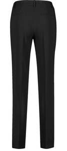 GERRY WEBER<BR>
Simple Trousers with Pressed Creases<BR>
Black/Navy<BR>