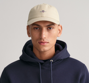 GANT<BR>
Shield Cap<BR>
34/Cream<BR>