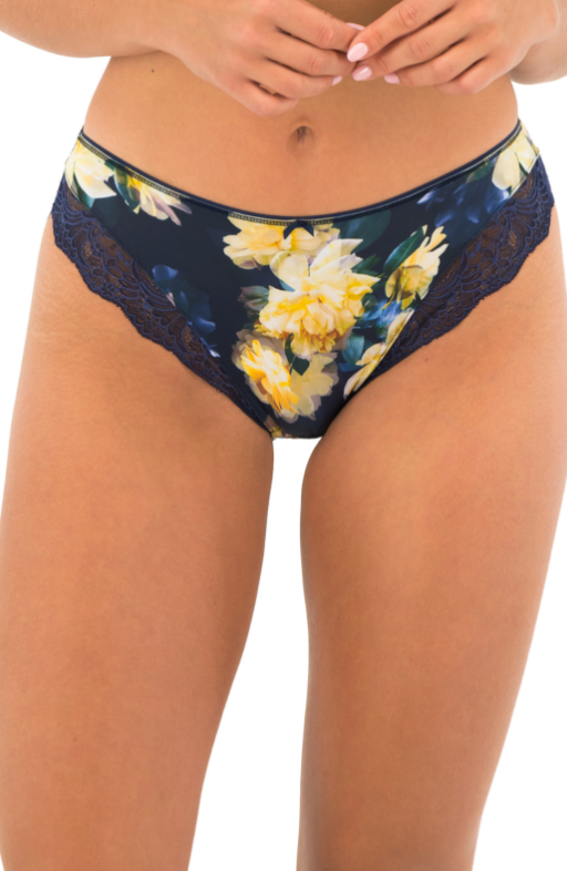 FANTASIE<BR>
Lucia Brief<BR>
Navy, Blue<BR>