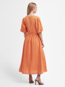 BARBOUR<BR>
Kelley Maxi Dress<BR>
Apricot<BR>