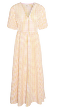 Load image into Gallery viewer, BARBOUR&lt;BR&gt;
Belmont Gingham Maxi Dress&lt;BR&gt;
Pink/Yellow Check&lt;BR&gt;
