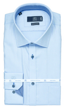 Load image into Gallery viewer, ANDRE&lt;BR&gt;
Cambridge Shirt&lt;BR&gt;
White/Blue/Lilac&lt;BR&gt;
