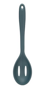FUSION<BR>
Twist Silicon Slotted Spoon<BR>
Blue/Grey<BR>