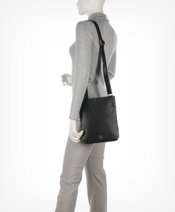 RADLEY LONDON<BR>
Pockets Crossbody Bag<BR>
Black/Navy<BR>