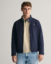 Load image into Gallery viewer, GANT&lt;BR&gt;
Quilted Windcheater&lt;BR&gt;
Navy&lt;BR&gt;
