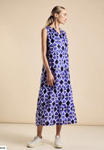 Load image into Gallery viewer, STREET ONE&lt;BR&gt;
Maxi Dress with Print Design&lt;BR&gt;
Violet Blue&lt;BR&gt;
