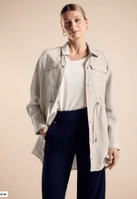 Load image into Gallery viewer, STREET ONE&lt;BR&gt;
Blouse Jacket with Drawstring&lt;BR&gt;
Sand&lt;BR&gt;
