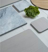 Load image into Gallery viewer, TRADESTOCK HOME&lt;BR&gt;
Veneer Grey Wood Placemats&lt;BR&gt;
Grey&lt;BR&gt;
