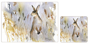 TRADESTOCK HOME<BR>
IStyle 4X Hare Placemats/Coasters<BR>