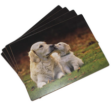 Load image into Gallery viewer, TRADESTOCK HOME&lt;BR&gt;
IStyle 4X Golden Retriever Placemats/Coasters&lt;BR&gt;
