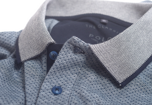 VEDONEIRE<BR>
Jacquard Polo Shirt<BR>