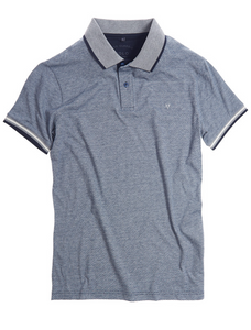 VEDONEIRE<BR>
Jacquard Polo Shirt<BR>