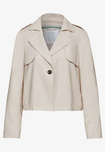 STREET ONE<BR>
Trench Jacket<BR>
Sand<BR>