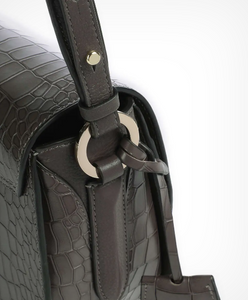RADLEY LONDON<BR>
Liverpool Street Faux Croc<BR>
Thunder<BR>