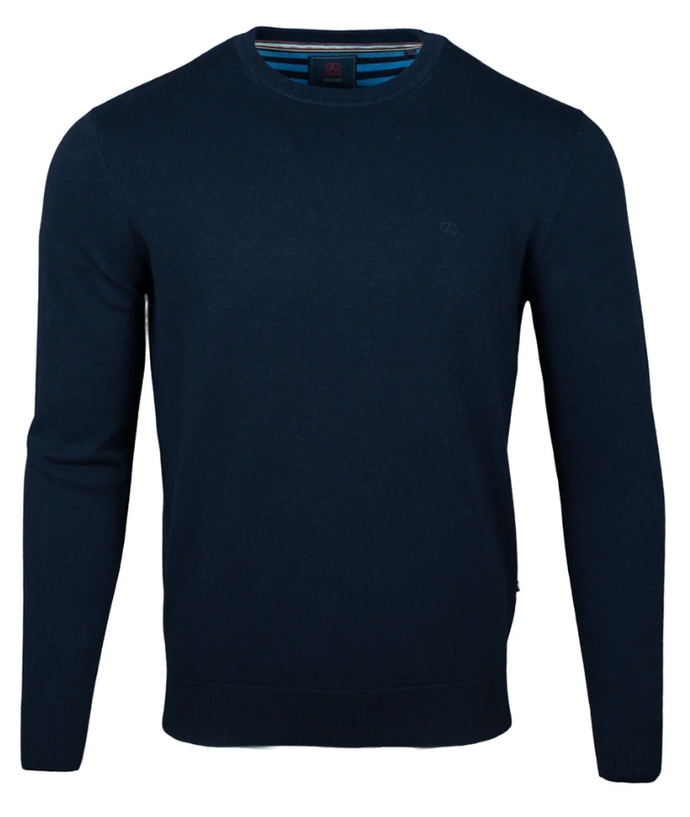 ANDRE<BR>
Achill Crew Neck<BR>
Forest, Navy, Purple<BR>