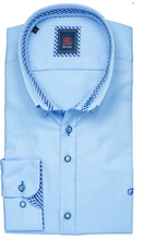 Load image into Gallery viewer, ANDRE&lt;BR&gt;
Rhine Shirt&lt;BR&gt;
Blue, White&lt;BR&gt;
