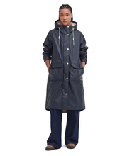 Load image into Gallery viewer, BARBOUR&lt;BR&gt;
Beth Showerproof Outer Jacket&lt;BR&gt;
Navy&lt;BR&gt;
