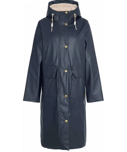BARBOUR<BR>
Beth Showerproof Outer Jacket<BR>
Navy<BR>