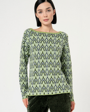 Load image into Gallery viewer, SURKANA&lt;BR&gt;
Jacquard Top&lt;BR&gt;
Multi&lt;BR&gt;
