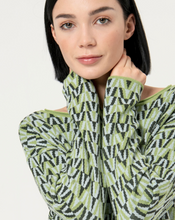 Load image into Gallery viewer, SURKANA&lt;BR&gt;
Jacquard Top&lt;BR&gt;
Multi&lt;BR&gt;
