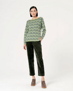 SURKANA<BR>
Jacquard Top<BR>
Multi<BR>