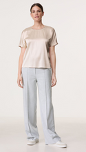 Load image into Gallery viewer, GERRY WEBER&lt;BR&gt;
Blouse with Gliterring Neckline&lt;BR&gt;
Powder&lt;BR&gt;
