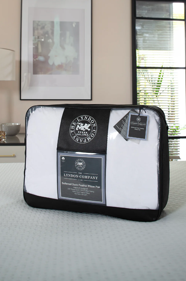 DEYONGS<BR>
Soften Duck Feather Pillow Pair<BR>