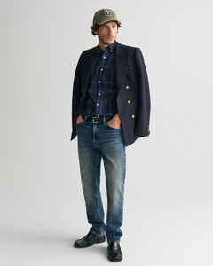 GANT<BR>
Regular Cotton Check Shirt<BR>