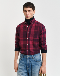 GANT<BR>
Regular Cotton Check Shirt<BR>