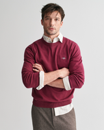 GANT<BR>
Crew Neck Cotton Jumper<BR>
Various colours as per images <BR>