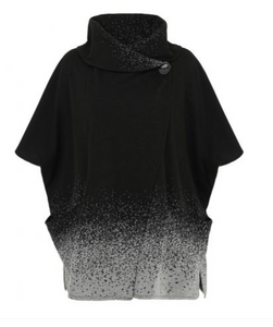 DOLCEZZA EVER SASSY<BR>
Knit Tunic Cardigan<BR>
Black<BR>