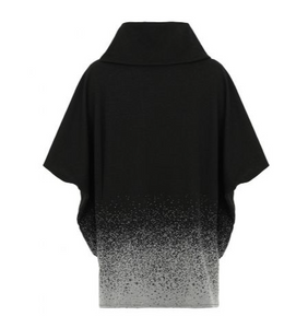 DOLCEZZA EVER SASSY<BR>
Knit Tunic Cardigan<BR>
Black<BR>