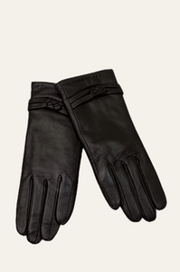 RINO AND PELLE<BR>
Junai Braided Leather Gloves<BR>
Black, Brown<BR>